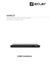 Ecler SAM612T User manual