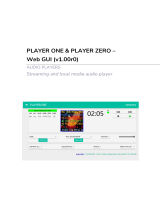 Ecler PLAYER ZERO Local and Streaming Audio Player User manual