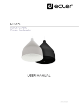 Ecler DROP6 User manual