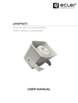 Ecler eMSP50Ti User manual