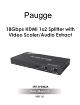 LINK MI LINK-MI ENT-SP20B2A HDMI 1×2 Splitter User manual