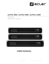 Ecler eLPA2-650 User manual