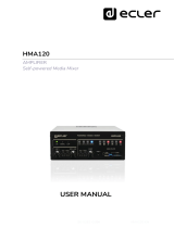 Ecler HMA120 User manual