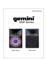 Gemini GSP-L2200 User manual
