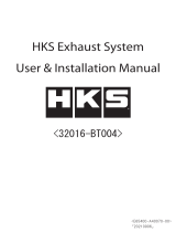 HKS 32016-BT004 User manual