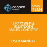 connex CONNECT Smart Wifi and Bluetooth 3M LED Light Strip User manual