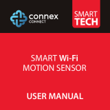 connex CONNECT CC-S2000 Smart Wi-Fi Motion Sensor User manual
