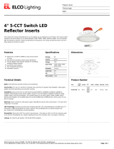 ELCO Lighting EL455CT5W User manual