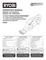 Ryobi P2900 User manual