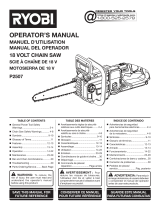 Ryobi P2507 User manual