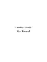 TECNO MOBILE Camon 19 Neo User manual