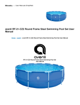 AVENLIRF-21-CZ2 Round Frame Steel Swimming Pool Set