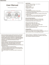 NINM Lab Real Tape Bluetooth Transmitter User manual