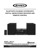 Jensen JBS-210 User manual