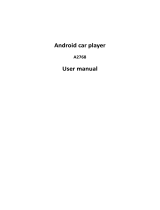 Shenzhen Shunxinda Trading A2768 Android Car Player User manual