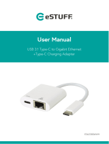 eSTUFF ES623006WH User manual