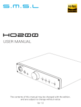S M S L HO200 User manual