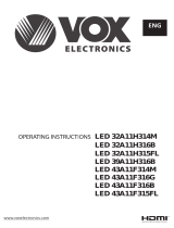 VOX electronics LED User manual