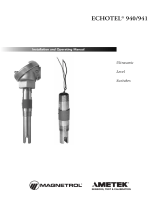 Ametek Echotel 940 User manual