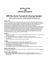 iO HVAC Controls ZP6 User manual
