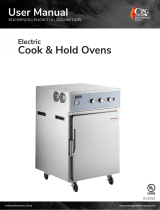 CPG 351CHSP Electric Cook and Hold Ovens User manual
