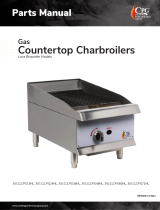 CPG 351CL24NL Gas Countertop Charbroilers User manual