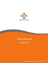 GAOMON M10K PRO User manual
