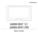 Garmin Drive 52, GPS Navigator User manual