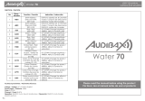 Audibax Water 70 User manual