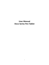 XP-Pen Deco Series Pen Tablet User manual