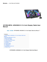 XP-PenMP22- ARGON2X-C 21.5 Inch Display Tablet