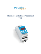 poscope Plasma SensOut User manual