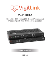 VigilLink VL-IPHDKD-1 User manual