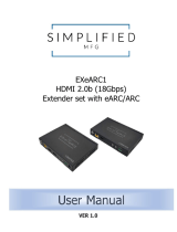 SIMPLIFIED MFG EXEARC1 User manual