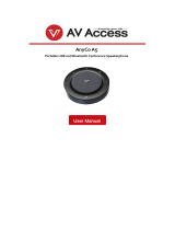 AV Access AnyCoA5 User manual