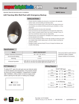 super bright LED MWPE Series User manual