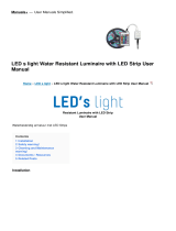 LED s lightWater Resistant Luminaire