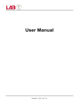 LAB T EME501 User manual