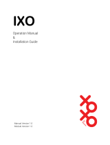 XOXO MODULAR IXO User manual