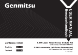 Genmitsu 5.5W Laser Fixed Focus Module Kit User manual