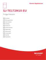 Sharp SJ-TE172M1X-EU Fridge-freezers User manual