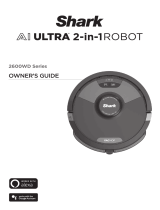 Shark 2600WD AI Ultra 2-in-1 Robot Vacuum User manual