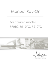 Active Audio R210TC User manual