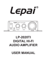 Lepai LP-2020TI User manual