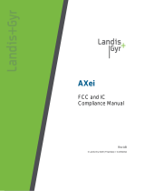 Landis Gyr AXei-SD Smart Meter for Landis+Gyr User manual