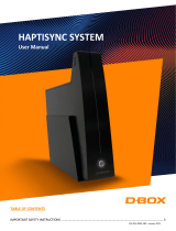 D-BOX 800N036 Haptisync System User manual