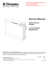 Dimplex DF2600 Mor Electric Heating Associates Inc User manual