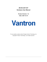 Vantron ZB-HD-ANT-257 User manual