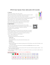 Shenzhen Sperll Optoelectronic Technology SP511E Smart Speaker Music Addressable LED Controller User manual