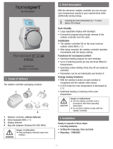 Honeywell HR30 User manual